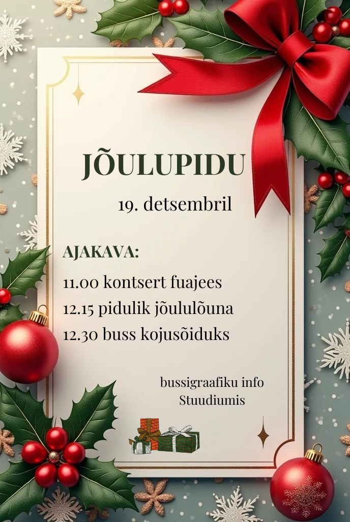 Jõulupidu